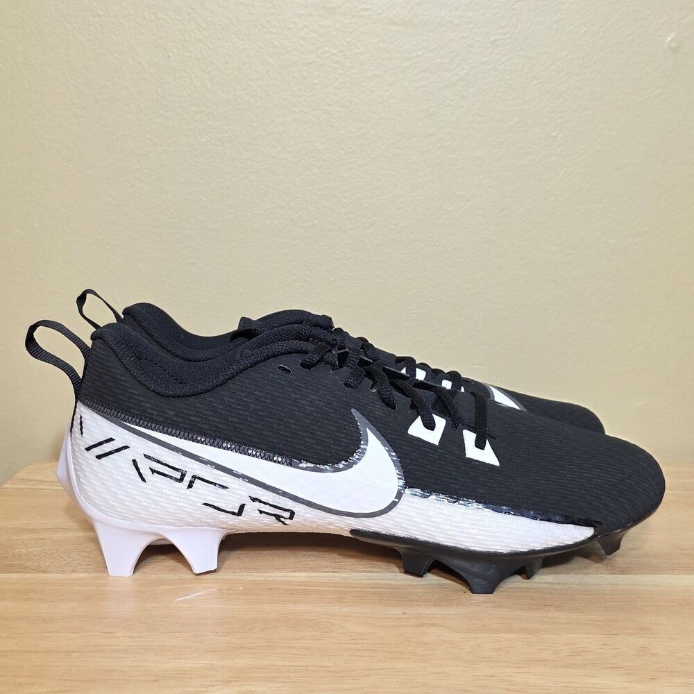 Nike Vapor Edge Speed 360 2 Football Cleats Black White DA5455-001 Men's Size 10